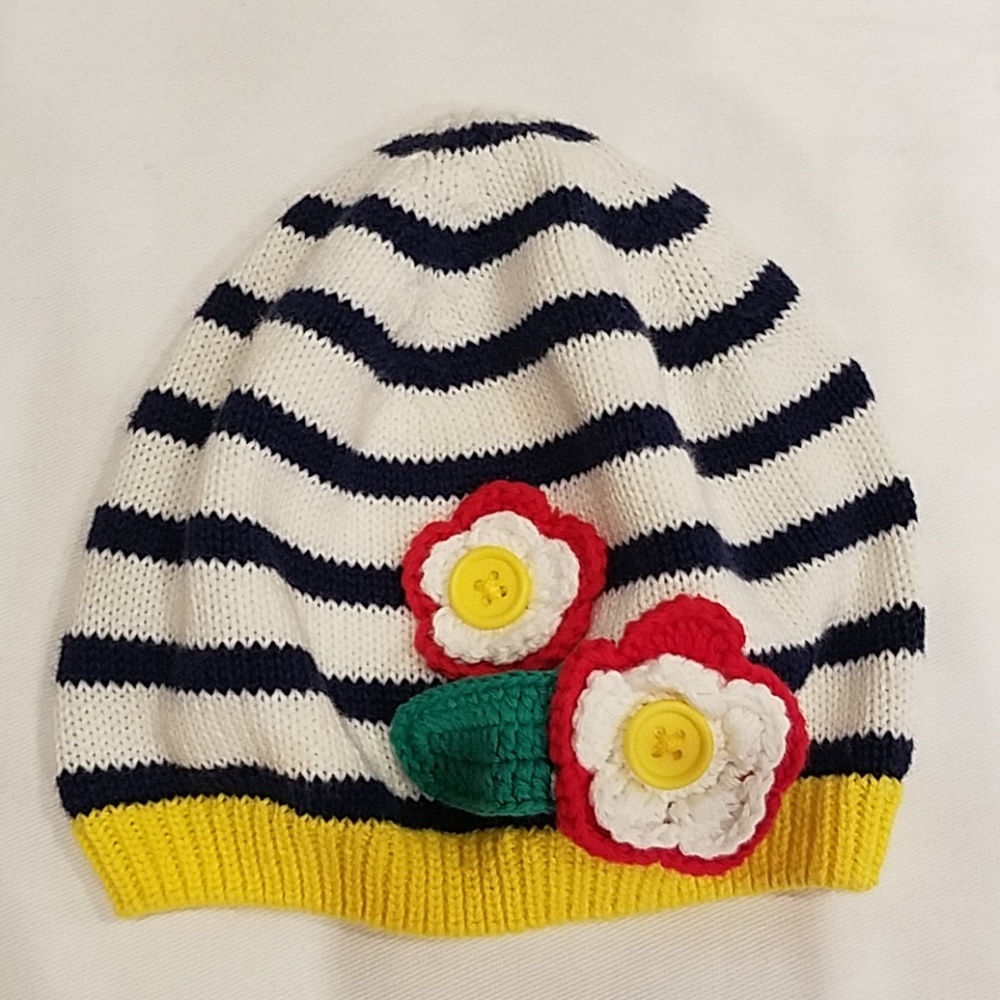 Old Navy baby girl knit hat